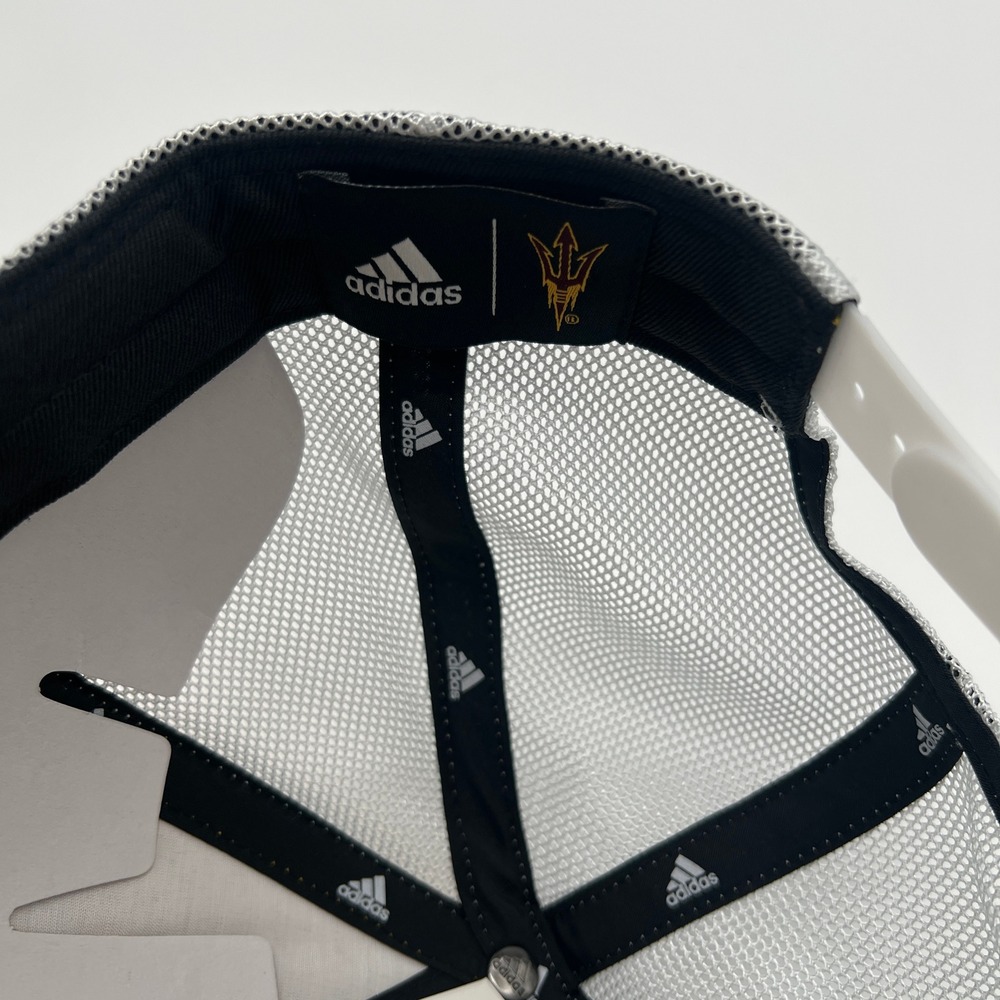 Adidas ASU Sun Devils‎ Trucker Hat Cap Gold Mesh Adjustable Baseball - Picture 6 of 6